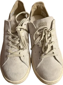 Adidas Youth Stan Smith Suede Sneaker Size 5 - Picture 1 of 7