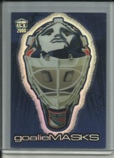 1999-00 Mike Richter Pacific Dynagon Ice Goalie Masks Insert Card #3 - Rangers