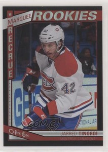 2013 O-Pee-Chee Marquee Rookies Black Rainbow Foil /100 Jarred Tinordi Rookie RC