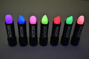 Lápiz labial Moon Creations Intense UV Blacklight reactivo pastel luz negra 5 g - Imagen 1 de 20