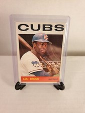 1964 Topps #29 Lou Brock Baseball Card