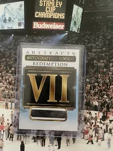 2023-24 Upper Deck Artifacts AUTO RC REDEMPTION - VII Pavel Mintyukov 1:600 - Picture 1 of 2