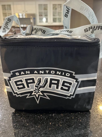 San Antonio Spurs Team logo 6pack size lunch bag cooler Cover