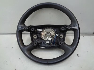 2000-2005 Audi A6 4 Spoke Steering Wheel Black OEM AK2107396 — 第 1/4 张图片