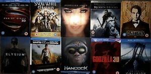 10 X Bluray Steelbook Joblot Mint Condition UK Releases Complete 3D Included