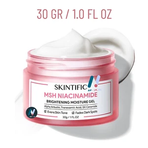 SKINTIFIC MSH Niacinamid aufhellende Reparatur Hautbarriere dunkler Fleck porenfeucht 30gr - Bild 1 von 23