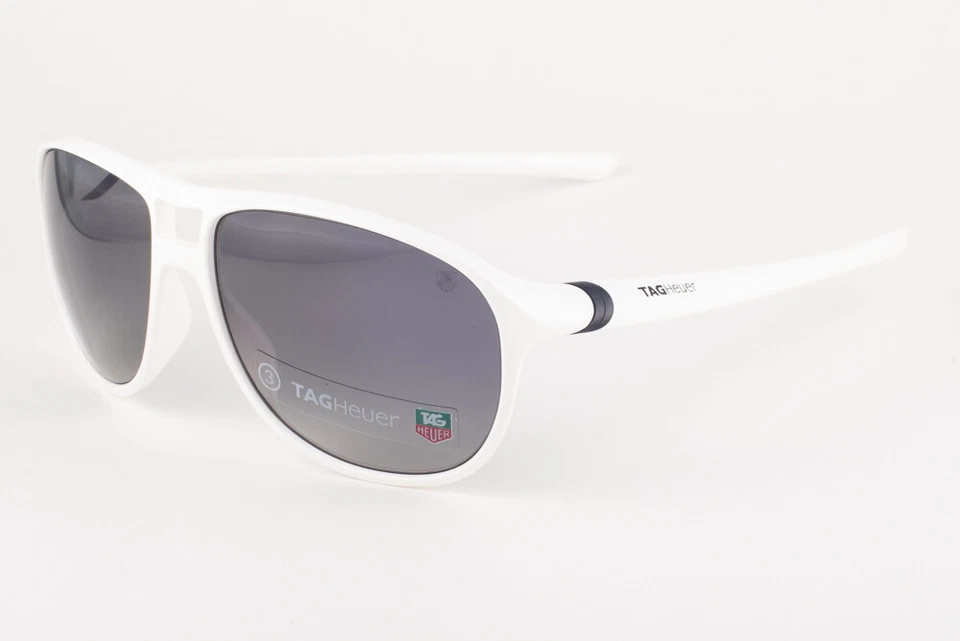 Gafas de sol Tag Heuer 27 grados 6043 107 blancas/grises TH6043 107 60 mm Foto 1 de 3