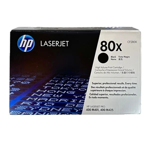 HP Laser Jet 80X Printer Ink Cartridge SEALED CF280X Black High Yield Toner - Picture 1 of 12