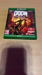 CIB Doom Eternal Xbox One(PAL Version PEGI 18, 2020) with inserts - Picture 1 of 3