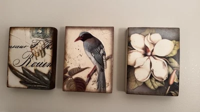 T-256 ~ Winged Sage (Emily Dickinson) / Sid Dickens Memory Block Tile Retired - Bild 1 von 3