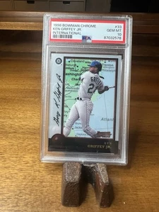 **KEN GRIFFEY JR!!** || 1998 Bowman Chrome International, #33 PSA-10 💎 - Bild 1 von 2