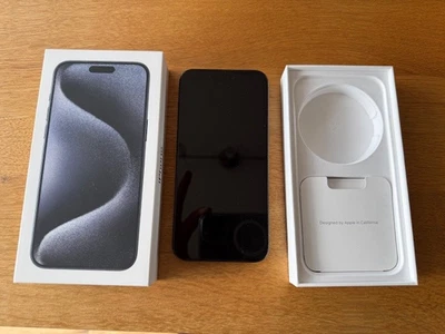 Apple iPhone 15 Pro Max - 256 GB - Blue Titanium - ohne SIM-Lock - Bild 1 von 4