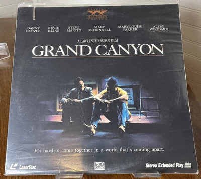GRAND CANYON- LaserDisc- Widescreen- Excellent Condition -TESTED!! + Dust Cover! — 第 1/3 张图片