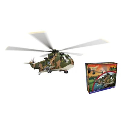 SIKORSKY SH-3A SEA KING NV-70 HS-2 GOLDEN FALCONS USS HORNET 1:72 Corgi Aerei Mo - Immagine 1 di 4