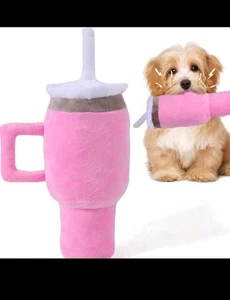 Lindos juguetes suaves y chirriantes para perros - Maneja juguetes divertidos para masticadores agresivos, seguridad de - Imagen 1 de 10