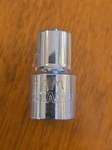 Stanley 1/2" Antrieb SAE 7/16 Zoll Steckschlüssel 12 Punkt #86-462 - Bild 1 von 5