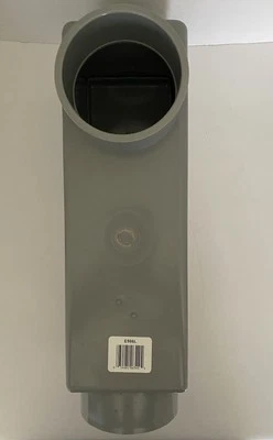 carlon E986L LB 3" rigid conduit body new in open box rectangle with cover  - Image 1 of 4