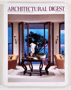 1992 Aug ARCHITECTURAL DIGEST English Country Houses MANHATTAN LUXURY landscapes - Picture 1 of 11