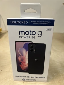 Moto G Play | 2024 | Unlocked | 4/64GB | 50MP Camera | Sapphire Blue - Picture 1 of 5