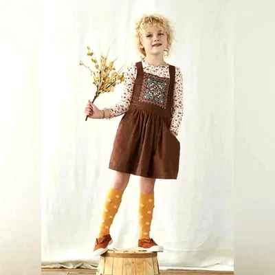 Vestido Matilda Jane Niñas Just Imagine Arya Micro Pana Jersey Talla 2T Foto 1 de 4