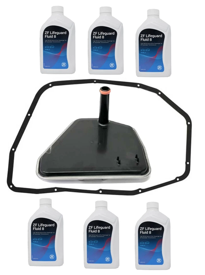 Filtro de transmisión automática con junta de cacerola y fluido 6L para AUDI A4 Quattro Q5 S5 Foto 1 de 1