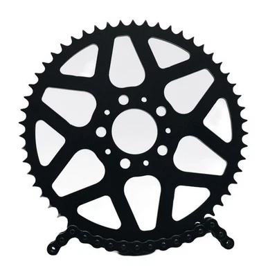 Sprocket 55t 530 Harley Davidson Dyna Glide Sportster 883 1200 1450 1600 stunt  — 第 1/4 张图片