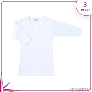Ellepi 650 Long Sleeve Baby Shirt Warm Cotton 3 Pcs - Picture 1 of 4