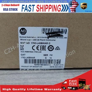 Allen-Bradley MicroLogix 1200 40 Point Controller 1762-L40BWAR US Free Tax - Picture 1 of 5