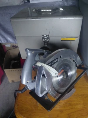 Vintage Craftsman Modelo 227 25530. Sierra circular de 6-1/2 pulgadas hecha 1954 Foto 1 de 4