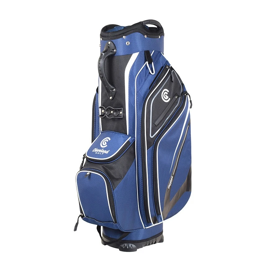 Bolsa de carro de golf Cleveland ligera azul marino/negro Foto 1 de 1