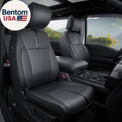 For Ford F150 Seat Covers 2015-2022 2023 2024 2025,Full Set Leather Waterproof B - Image 1 of 4