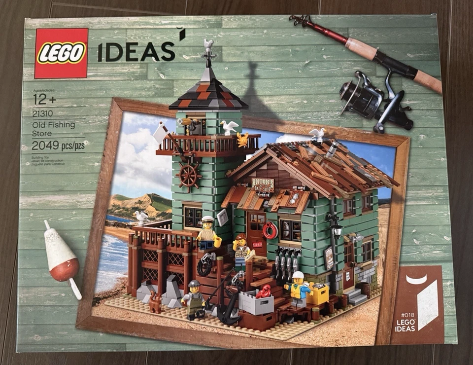 LEGO Ideas: Old Fishing Store (21310) New & Sealed - Image 1 of 4