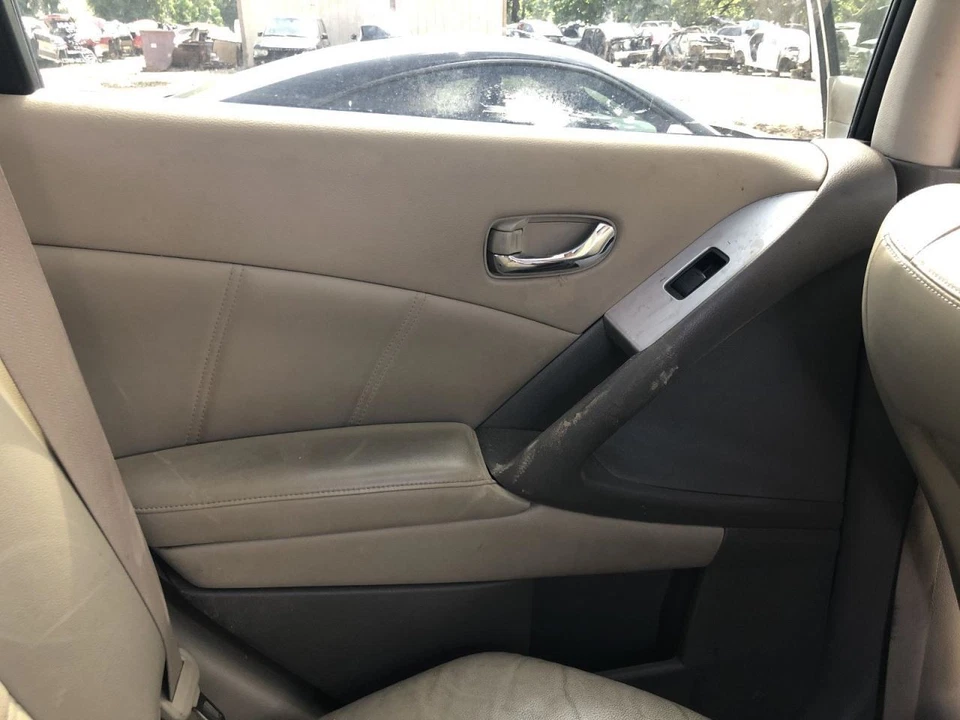 2013 NISSAN MURANO Left Rear Door Trim Panel Tan Used 959678 - Image 1 of 1