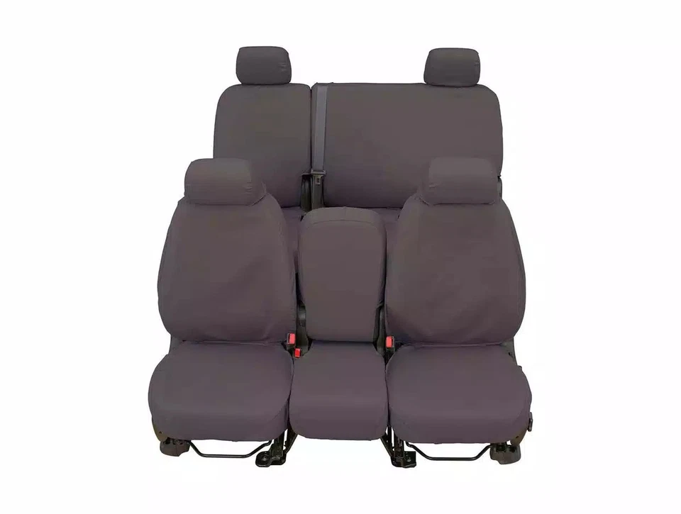Covercraft Polycotton Seat Saver Custom Seat Covers, Grey Foto 1 de 4