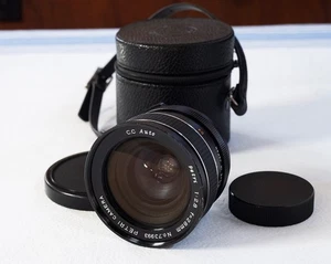 Rare Petri 28mm Wide Angle Lens - Full Frame M42 Pentax Thread Mount MIJ MINTY - Picture 1 of 7