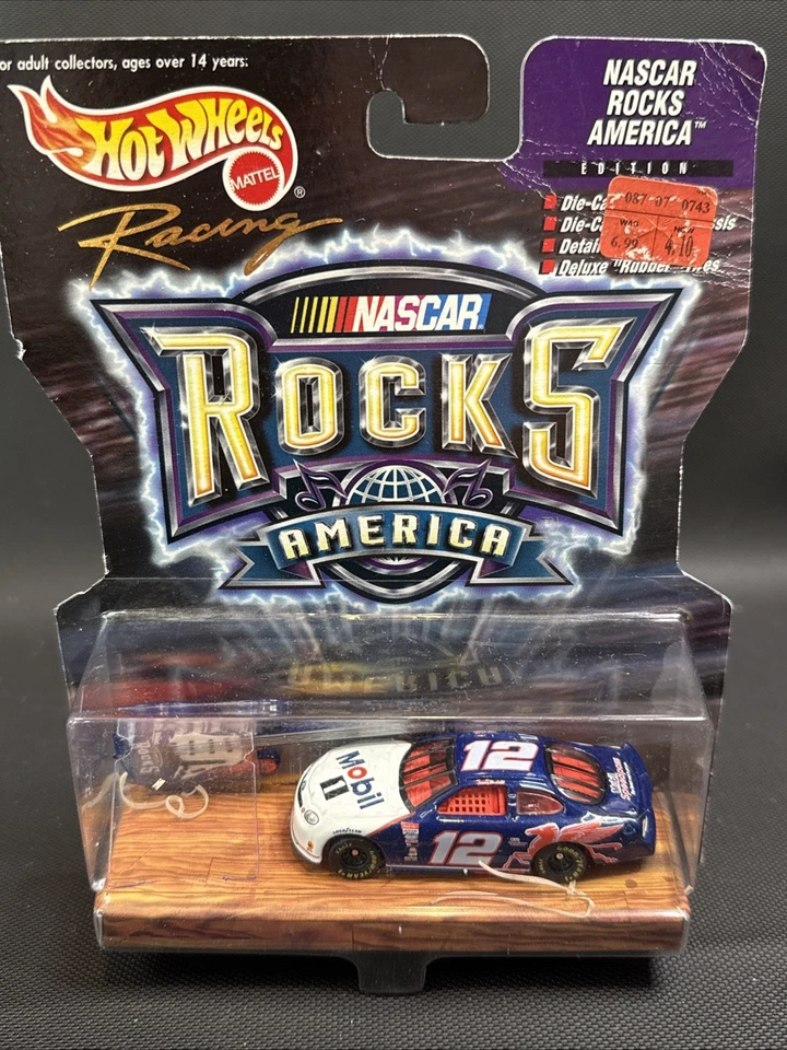 1999 Hot Wheels Racing NASCAR Rocks America Series #12 Jeremy Mayfield 1 64
