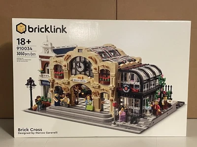 Lego Bricklink Designer Program Brick Cross Train Station (910034) Foto 1 de 2