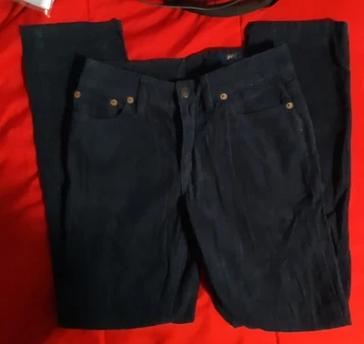 Pantalones Polo Ralph Lauren Niños Pana Azul Marino Talla 12 Pierna Recta Foto 1 de 4