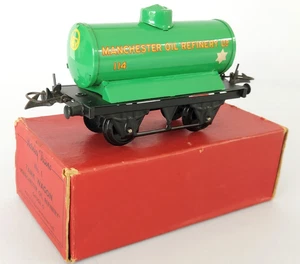 O Gauge HORNBY TRAINS No. 1 Tank Wagon - Manchester Oil Refinery - Boxed - Picture 1 of 9
