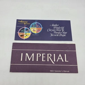 1969 Chrysler Imperial Owners Operators Manual 81-070-9155 - Picture 1 of 10