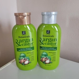 Avon Elastine Botanicals Argan & Castor Anti Frizz Shampoo & Conditioner 6.7oz - Picture 1 of 1