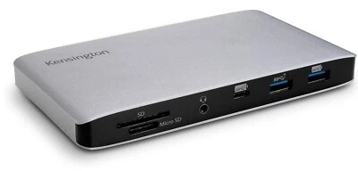 Estación de acoplamiento doble 4K Kensington SD2480T Thunderbolt 3 y USB-C Foto 1 de 4