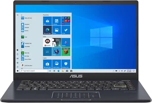 E410 Intel Celeron N4020 4GB 64GB 14-Inch HD LED Win 10 Laptop (Star Black) - Picture 1 of 12
