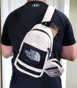 The North Face Unisex Sling Bag Backpack NWT School Carry On Shoulder Bag - Picture 1 of 5