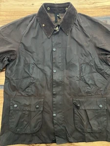Vintage Brown Barbour Bedale Cotton Waxed Jacket England - Picture 1 of 24