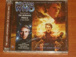 Big Finish Doctor Who Audio CD: #165 THE BURNING PRINCE Peter Davidson 5th Dr. - Picture 1 of 2