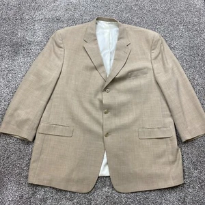 Austin Reed Blazer Mens 52L Single breasted Two Button Vent linen blend - Picture 1 of 15