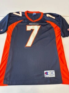 USED NFL Denver Broncos John Elway Jersey  Vintage Champion Printed 44 - Picture 1 of 4