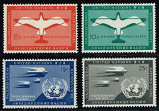 UN New York #Mi12-Mi15 MNH 1951 First Airmail Issue [C1-C4]