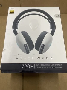 Alienware - Auriculares inalámbricos para juegos de modo dual - AW720H - BLANCO - {DONGLE FALTANTE} - Imagen 1 de 2